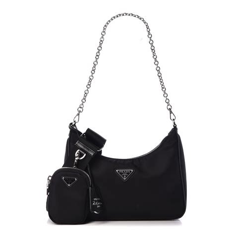 bolso prada nylon 2005|Prada re edition shoulder bag.